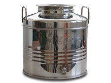 FUSTI OLIO INOX capacità 15