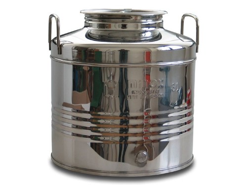 Fusti olio inox capacità - olio,