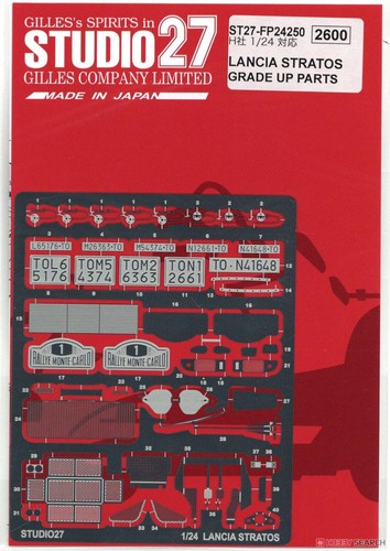Lancia stratos e parti - 1/24, p/e