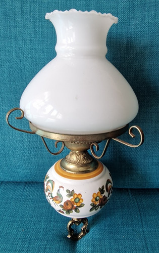 Vintage ceiling oil lamp from - ceiling,