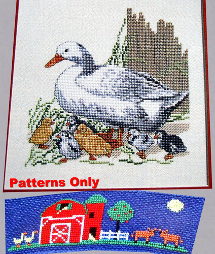 Famiglia piumata madre anatra - piumata,