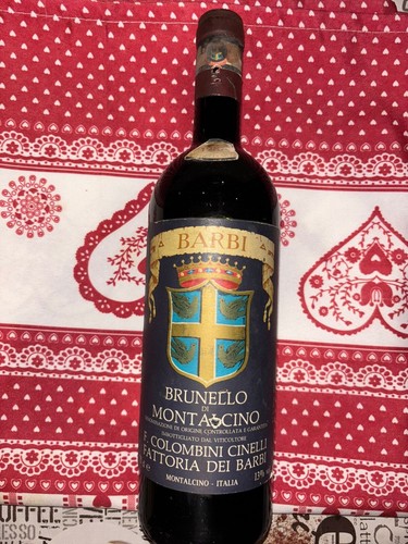 Brunello montalcino barbi - brunello, di