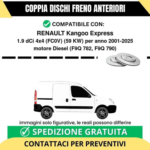 Coppia dischi freno anteriori - coppia,