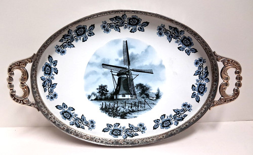 Vassoio piatto vintage delft - vassoio,