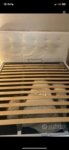 Letto con cassettone - letto,