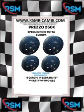 4 CERCHI IN LEGA DA 15 SMART