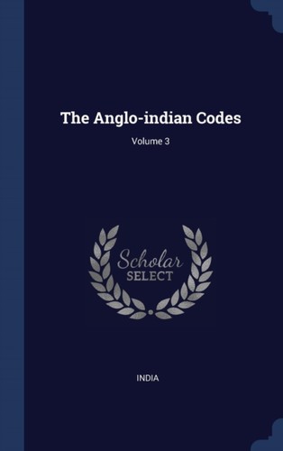 India anglo codes volume - -,