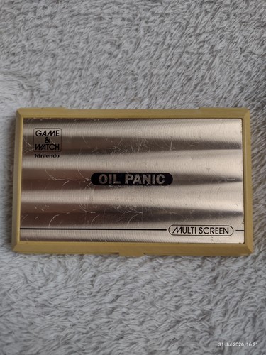 Oil panic nintendo game and - oil,