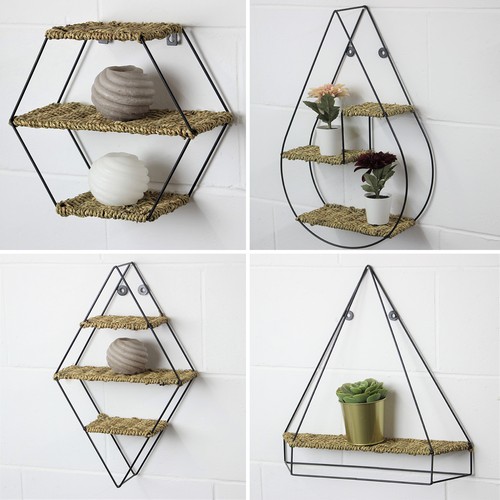 Scaffale sospeso parete in - parete,