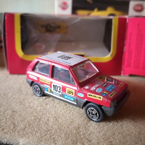 Burago fiat panda rally - fiat,