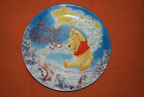 Piatto natale disney - piatto,