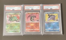 POKÉMON GO JAPAN Trio Venusaur / Charizard / Blastoise – PSA 9-10 Sequenziali
