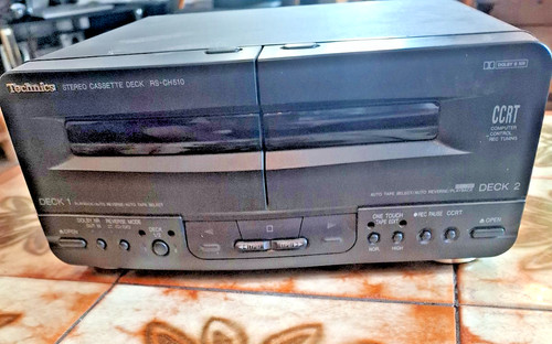Technics stereo double deck - technics,