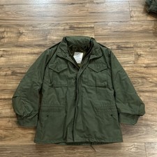 Cappotto militare americano M65 come nuovo giacca da campo clima freddo media regolare con fodera