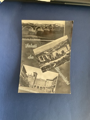 Cartolina moncalieri saluti - cartolina,
