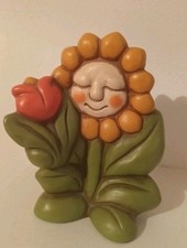 THUN  originale GIRASOLE Con Tulipano Cm 16 fuori Produzione 