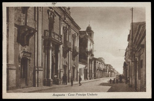 Cartolina augusta corso - cartolina,