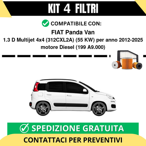 Kit tagliando filtri per - kit,