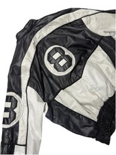 GIACCA PELLE 8 PALLINE vintage