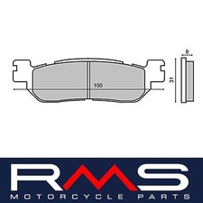 Coppia pastiglie freno