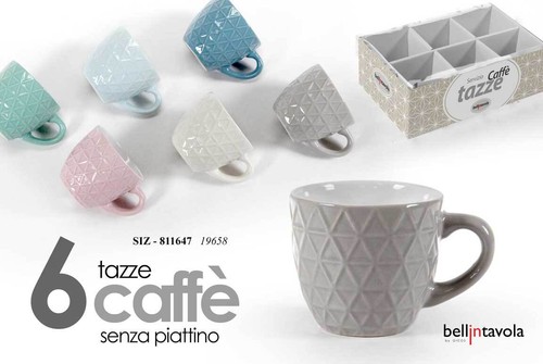 Set tazzine caffè tazza - 6,