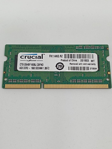 Crucial 4gb ddr3l dimm - 4gb,