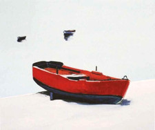 Gregory Kondos - RED BOAT II, 2011