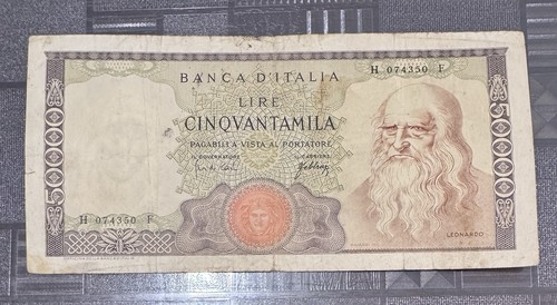 50000 lire leonardo decreto - decreto, 3