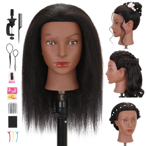 Manichino testa 100 capelli - manichino,