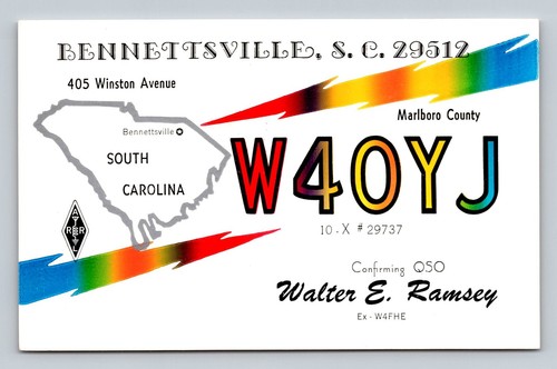 Radioamatore qsl w4oyj - radioamatore,