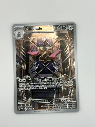 Doublade holo illustration - doublade,