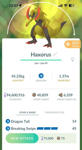 Haxorus high cp - |,