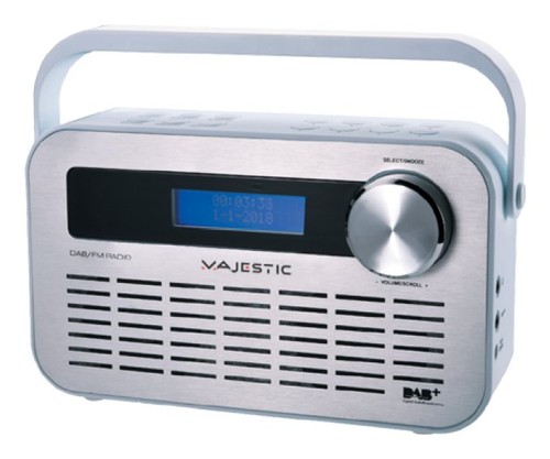 Majestic radio dab 843 silver - dab,