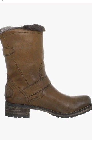 Stivali clarks indaco pelle - clarks,
