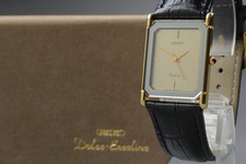 [Quasi come nuovo] Orologio da uomo vintage 1996 SEIKO Dolce 7741-5050 Tank...