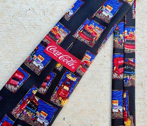 Cravatta coca cola vintage - cravatta,