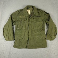 Giacca Esercito Uomo Taglia S Corta Verde Aviotrasportato Militare Bosco Combat Coat