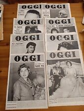RIVISTA OGGI  . ANNI 50 / 60  - LOTTO