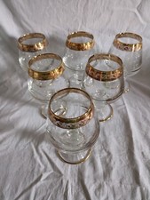 Bicchieri Murano Medici Gold, oro 24Kt