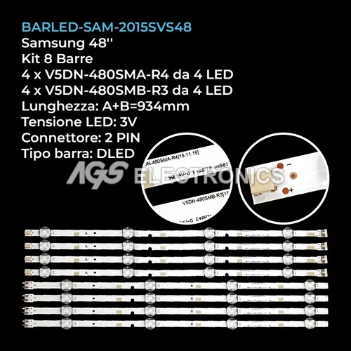 Kit barre strip - kit, 8