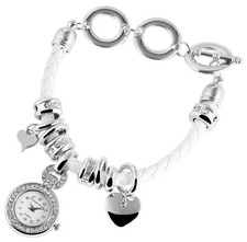 Damenuhr Herzanhänger