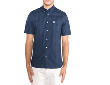 Camicia in cotone manica corta