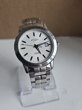 Orologio Quarzo Rotante Zaffiro Acciaio Inox 100m Impermeabile