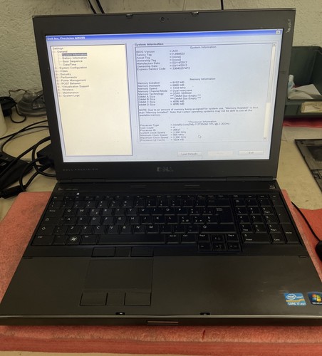 Dell precision m4600 - dell,