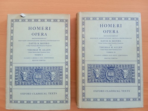 Homeri opera due volumi d - due, volumi,