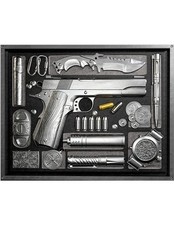 PISTOLA MISSIONE X 2 once moneta argento 5 tala samoa 2025