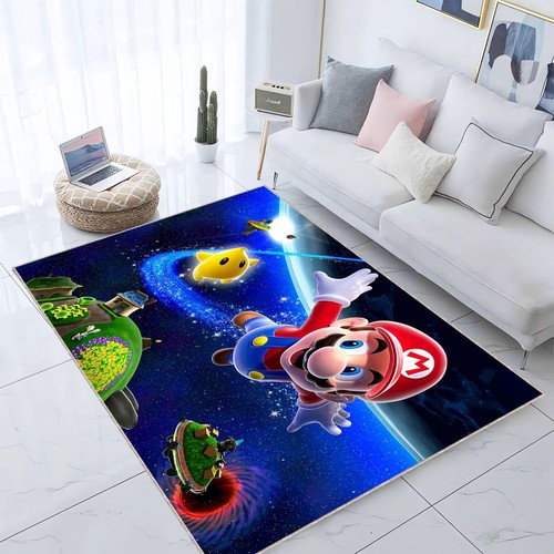 Tappeto super mario - super, galaxy