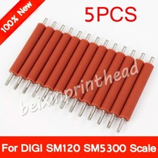 5x Nuovo Rullo in Gomma per