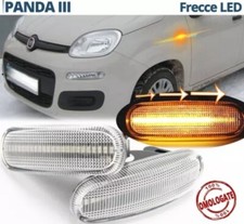 COPPIA FRECCE LATERALI DINAMICHE PROGRESSIVE A LED PER FIAT PANDA MK3 312 CANBUS