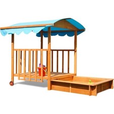 Sabbiera legno per bambini - legno,